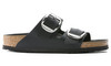 Black Oiled Leather